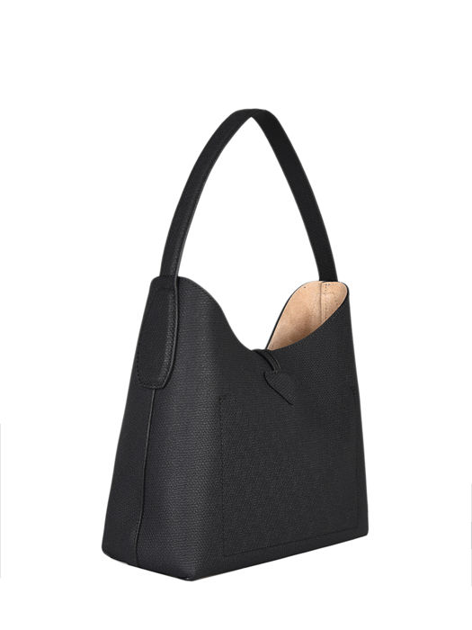 Longchamp Roseau Schoudertas Zwart